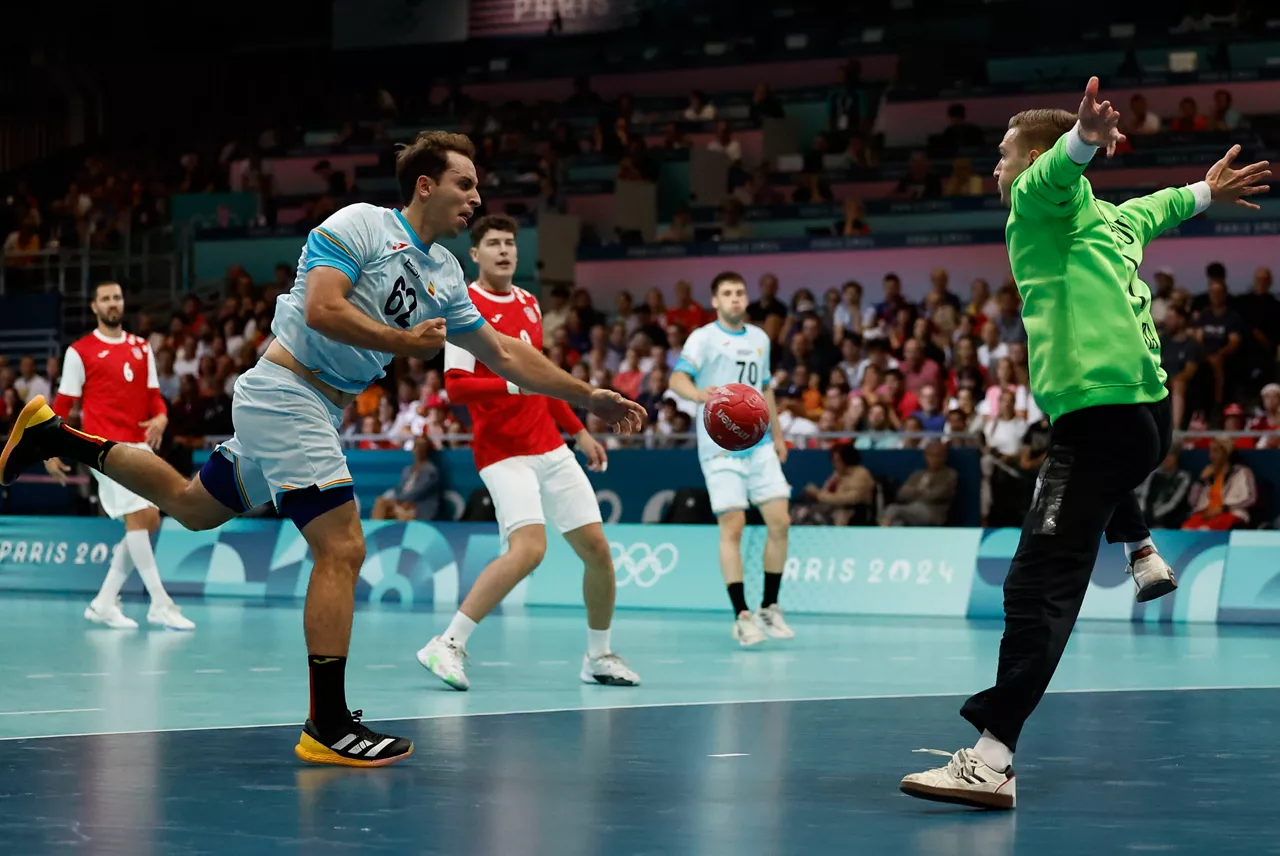 Imanol Garciandia ha marcado cuatro goles en el España-Croacia. Foto: Efe.