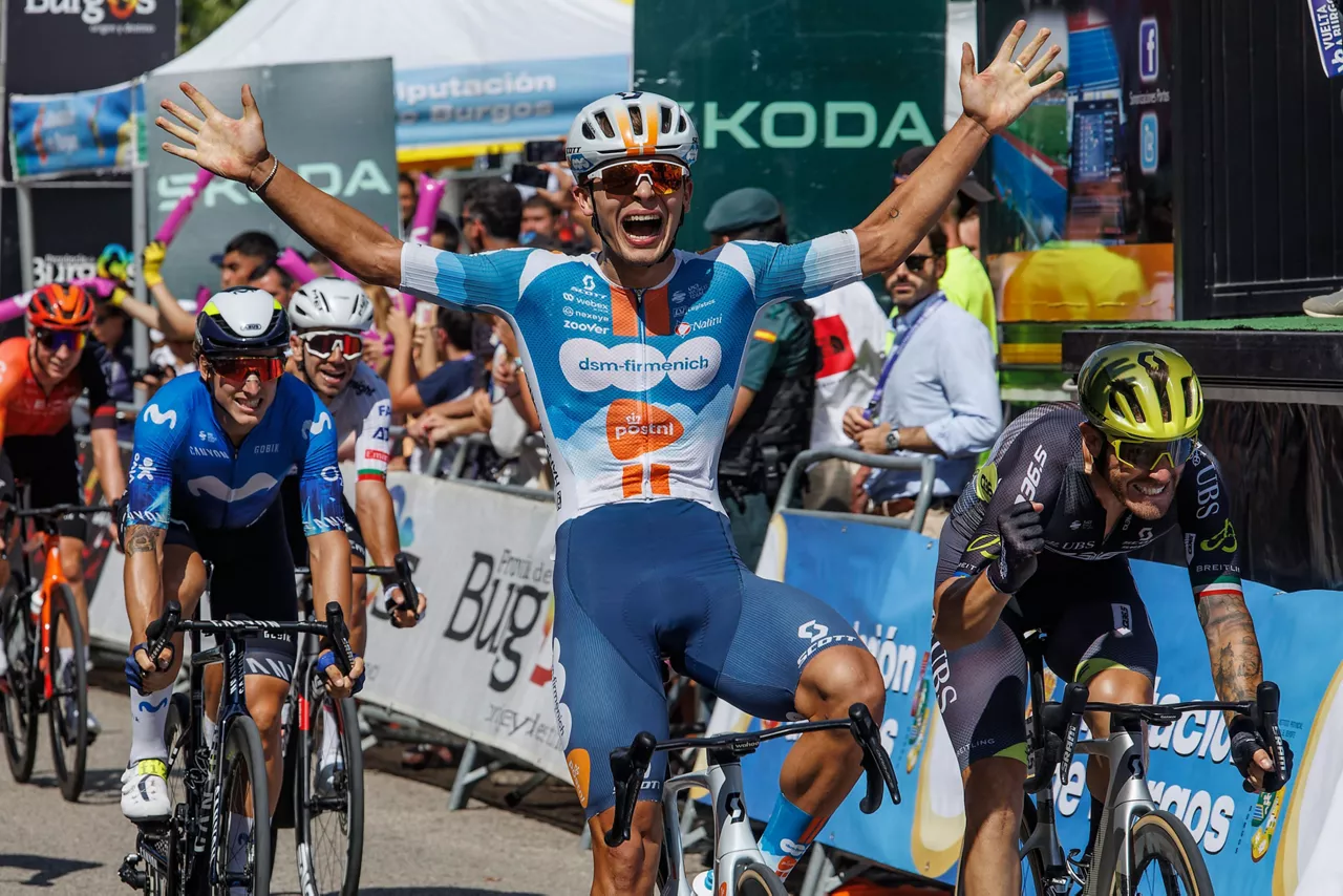 Pavel Bittner ha ganado con brillantez, en Burgos. Foto: EFE.