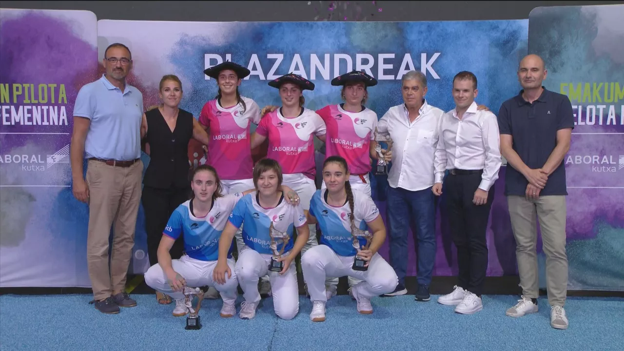 PLAZANDREAK 2024 TXAPELDUNAK