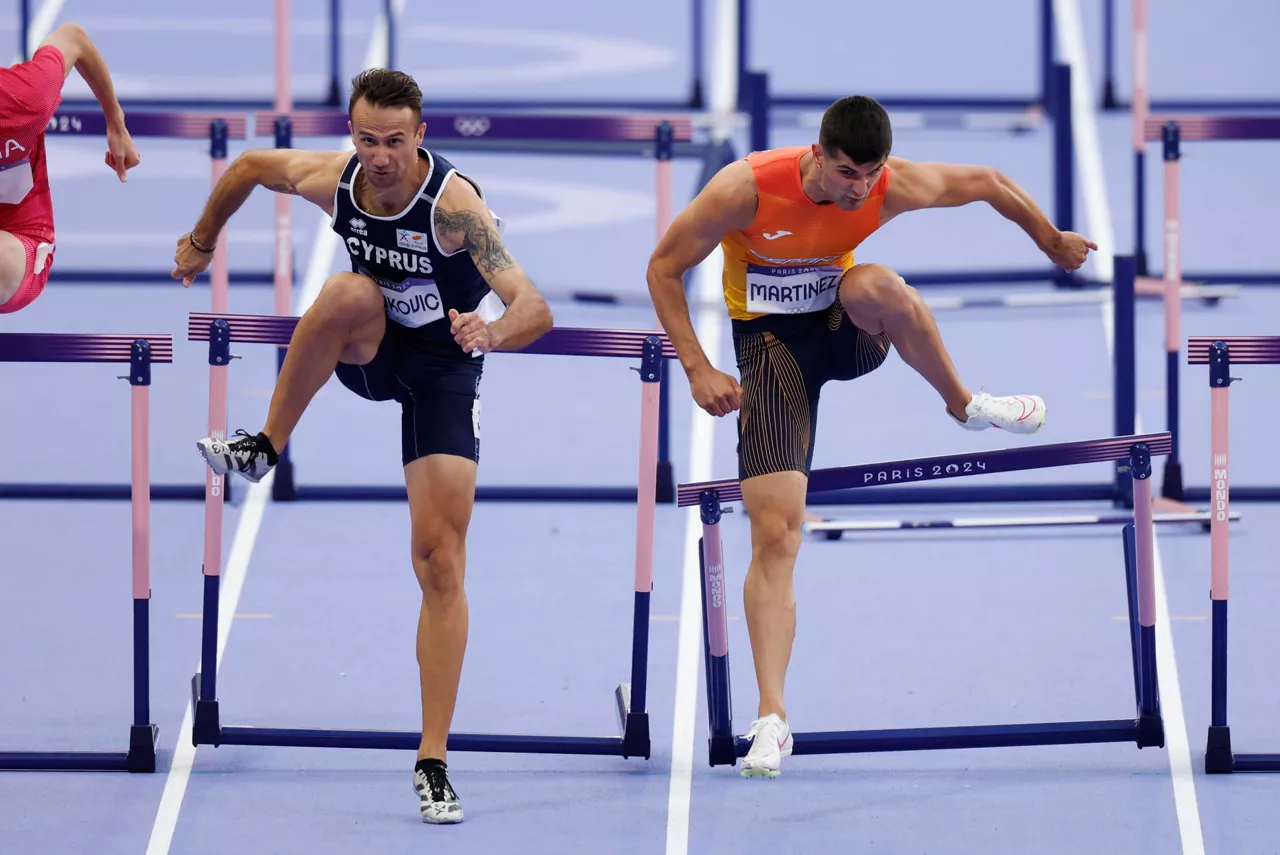 Asier Martinezek ezin izan du lortu finalerako sailkazea. Argazkia: EFE.