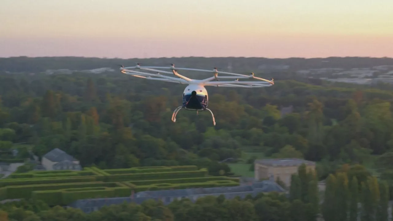 dron Volocity, el taxi volador del futuro