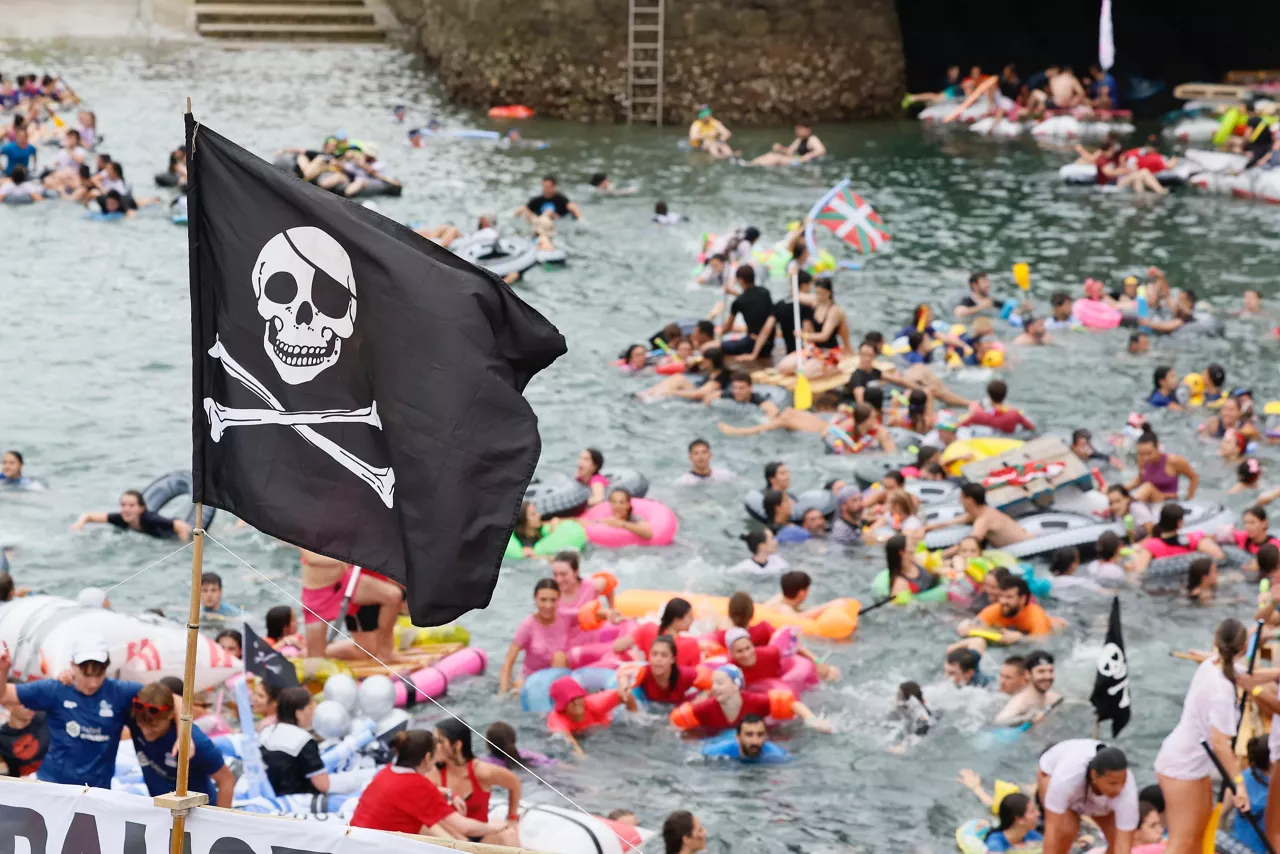 abordaje pirata donosti