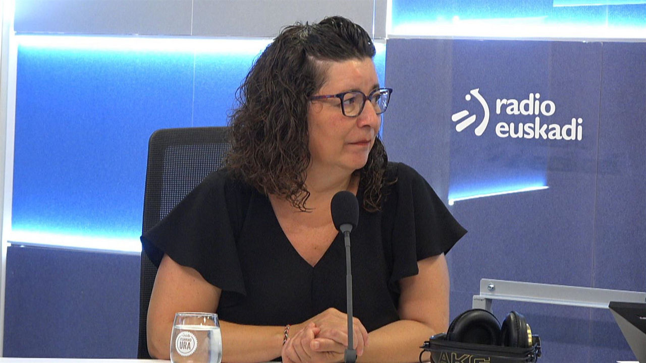 Loli Garcia, la secretaria general de CCOO Euskadi.