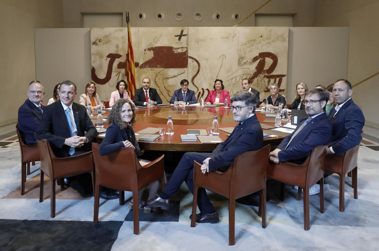 reunion gobierno illa cataluña efe