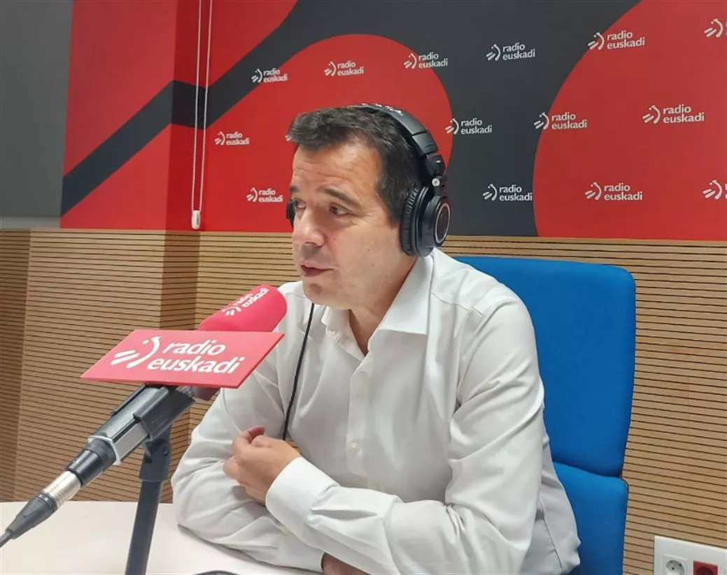 El consejero de Industria y de Transición Ecológica y Digital del Gobierno de Navarra, Mikel Irujo.