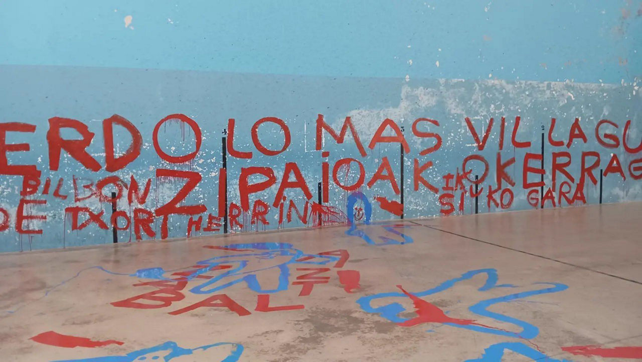 Pintadas frontón Igeldo.