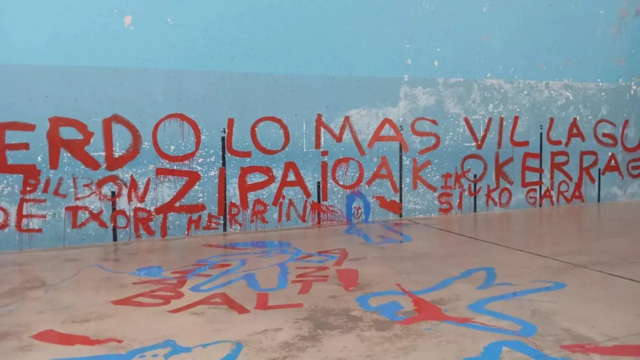 Pintadas frontón Igeldo.