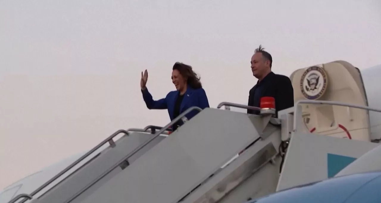 kamala harris chicago reuters