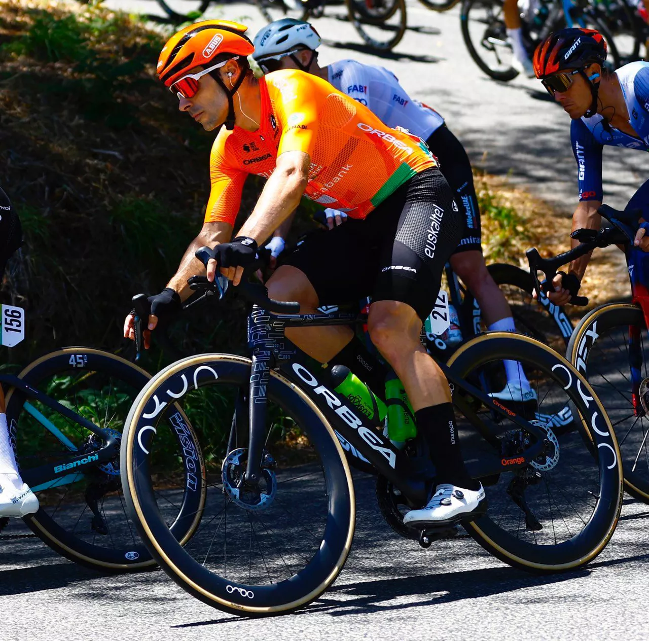 Jon Aberasturi Espainiako Vueltan. Argazkia: Euskaltel-Euskadi