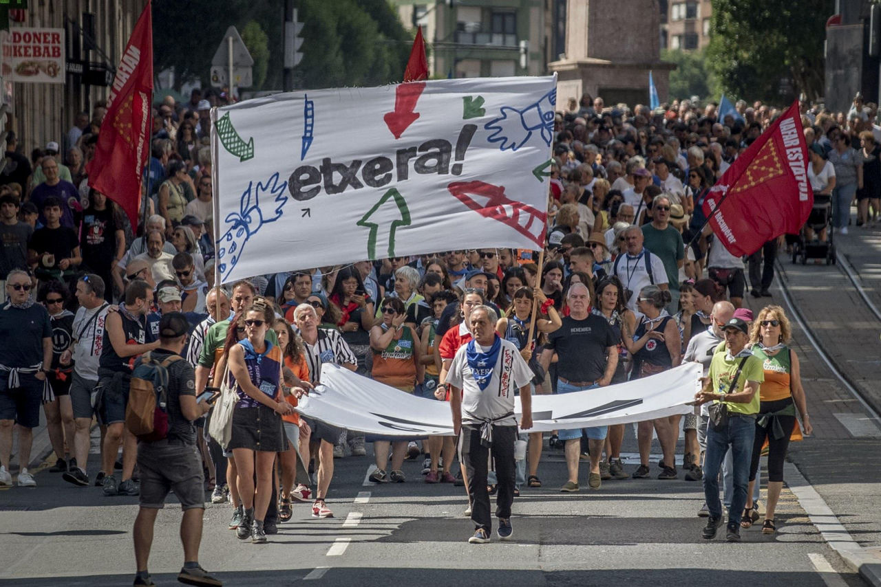 sare manifestazioa bilbo