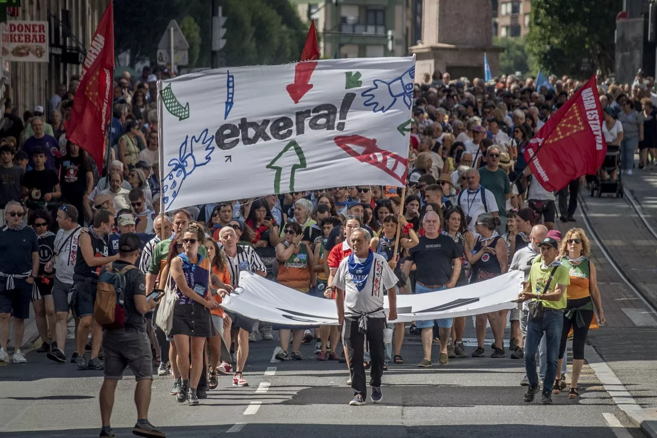 sare manifestazioa bilbo