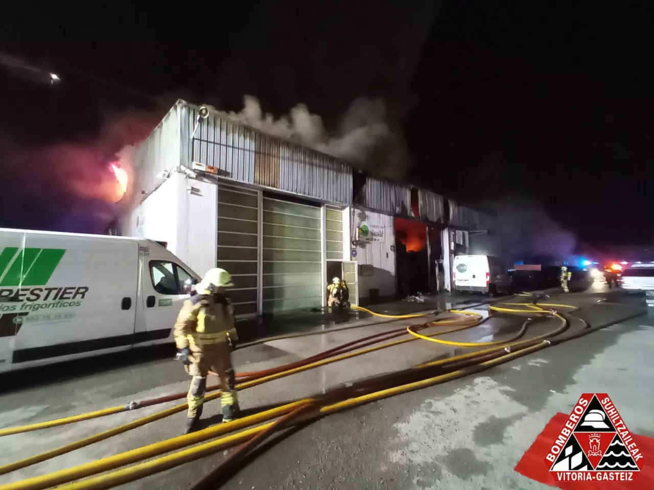 Ali Gobeo sutea Gasteiz suhiltzaileak