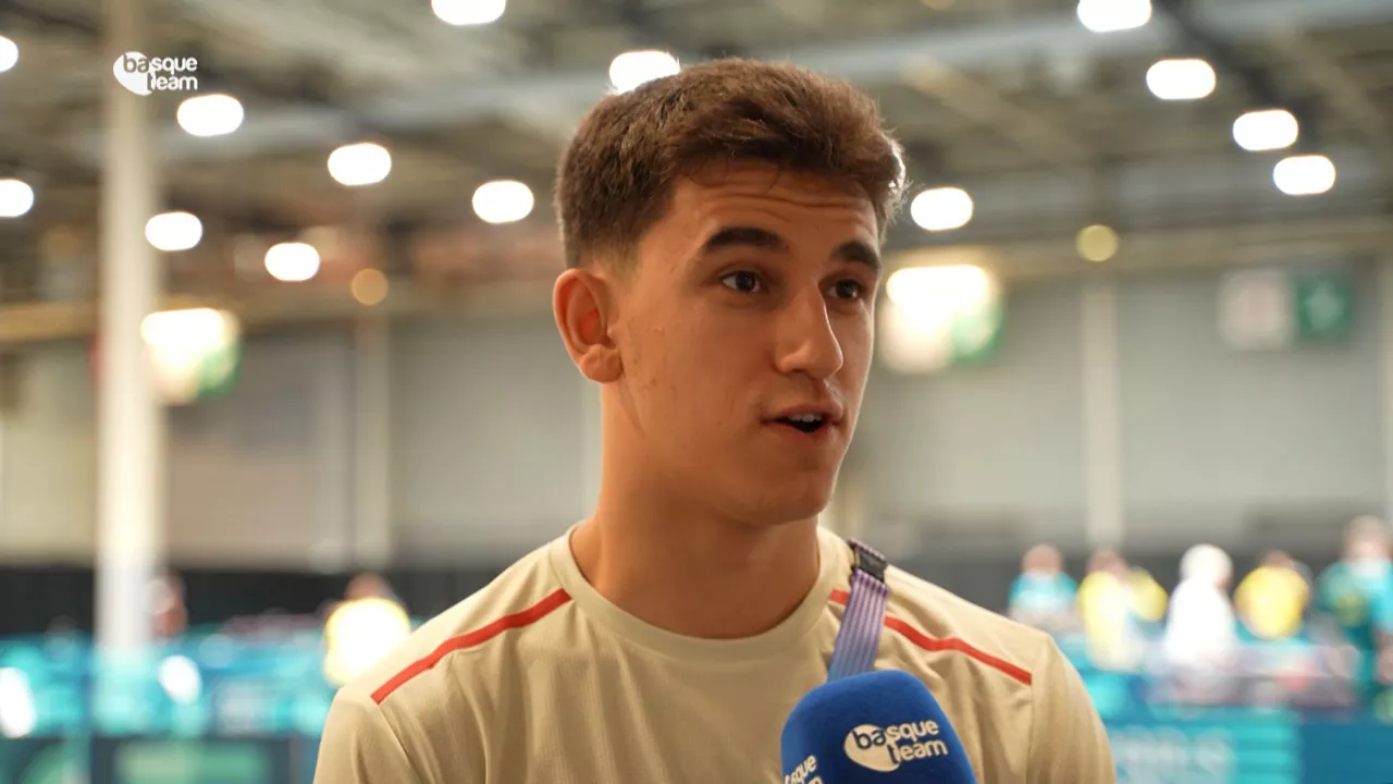 Ander Cepas, jugador de tenis de mesa de Basque Team