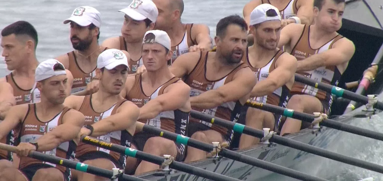 Zierbenak egin du denborarik onena, sailkatze estropadan. Argazkia: EITB Media.