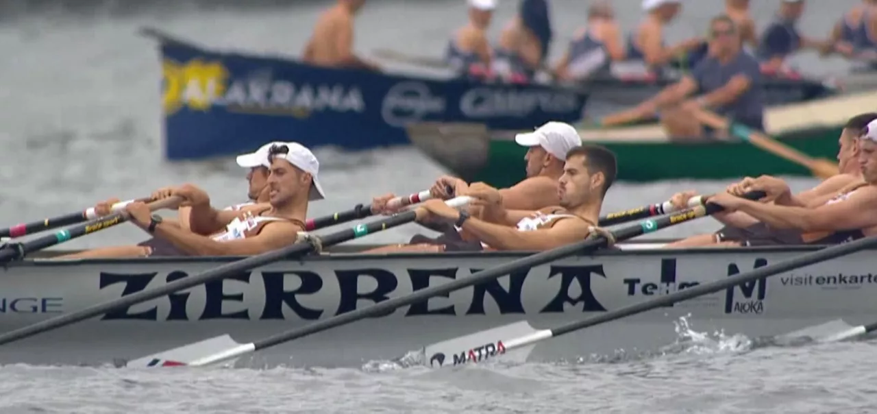 Zierbenako ontzia, lehen txandako onena. Irudia: EITB Media.