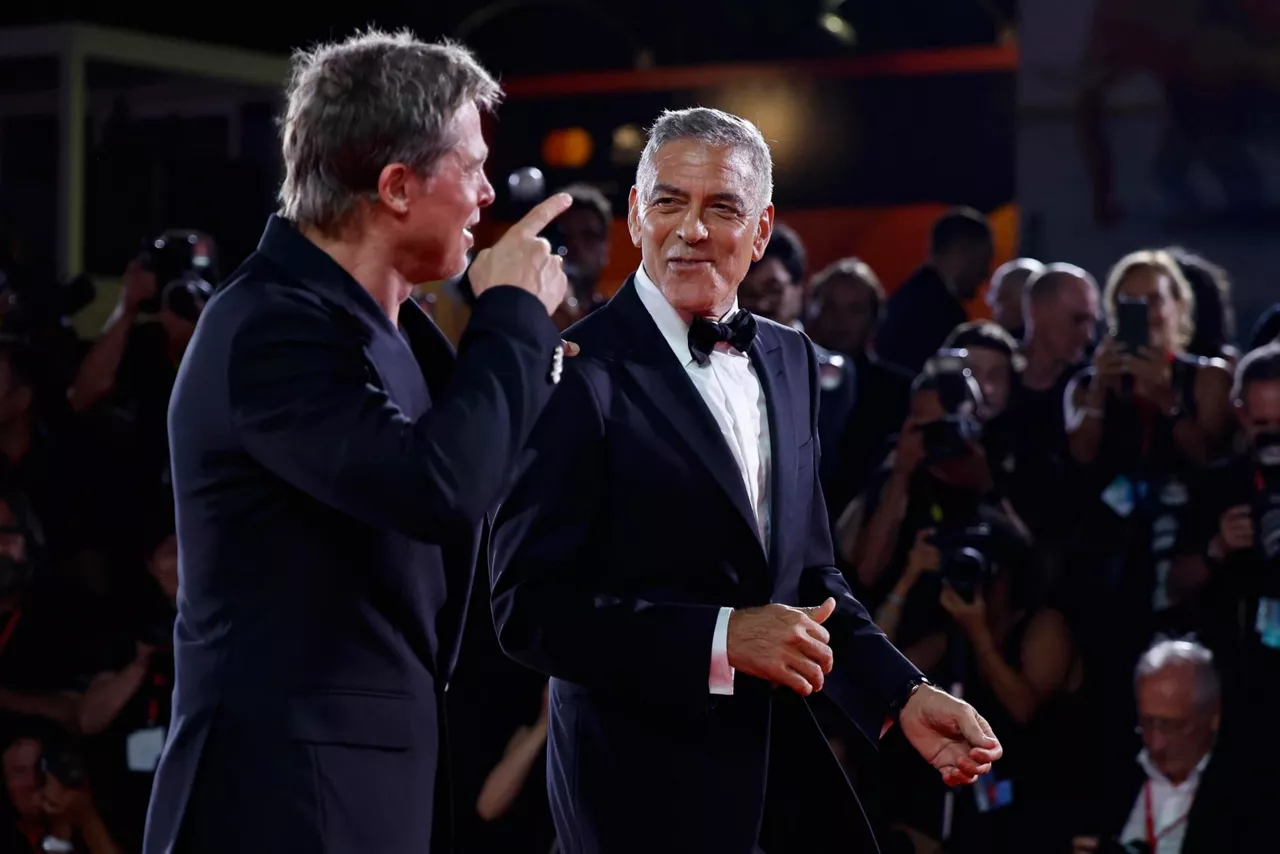 brad pitt eta george cloney veneziako mostran efe