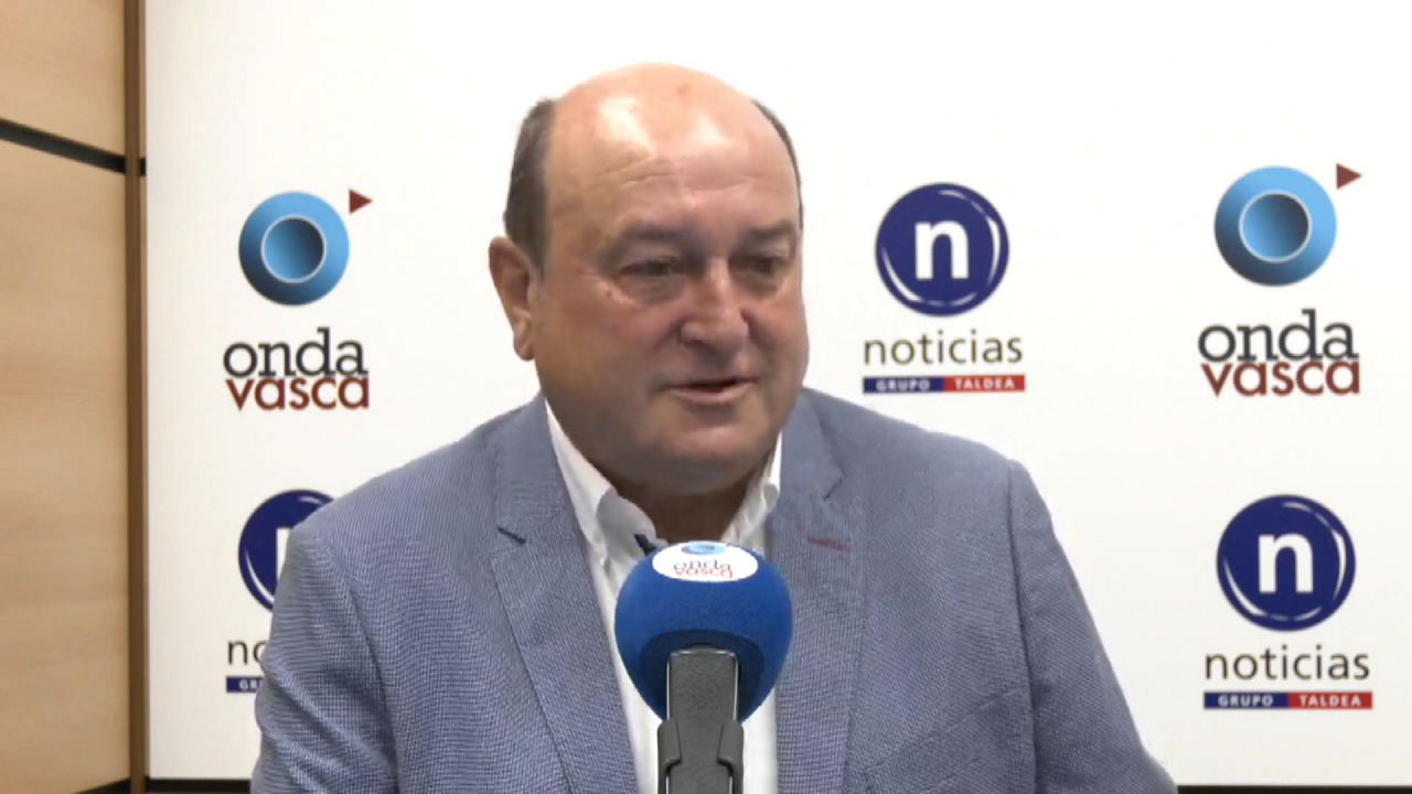 El presidente del PNV, Andoni Ortuzar