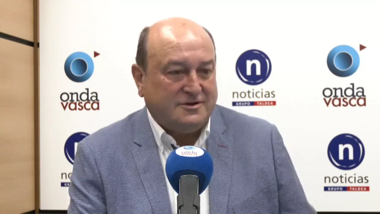 El presidente del PNV, Andoni Ortuzar