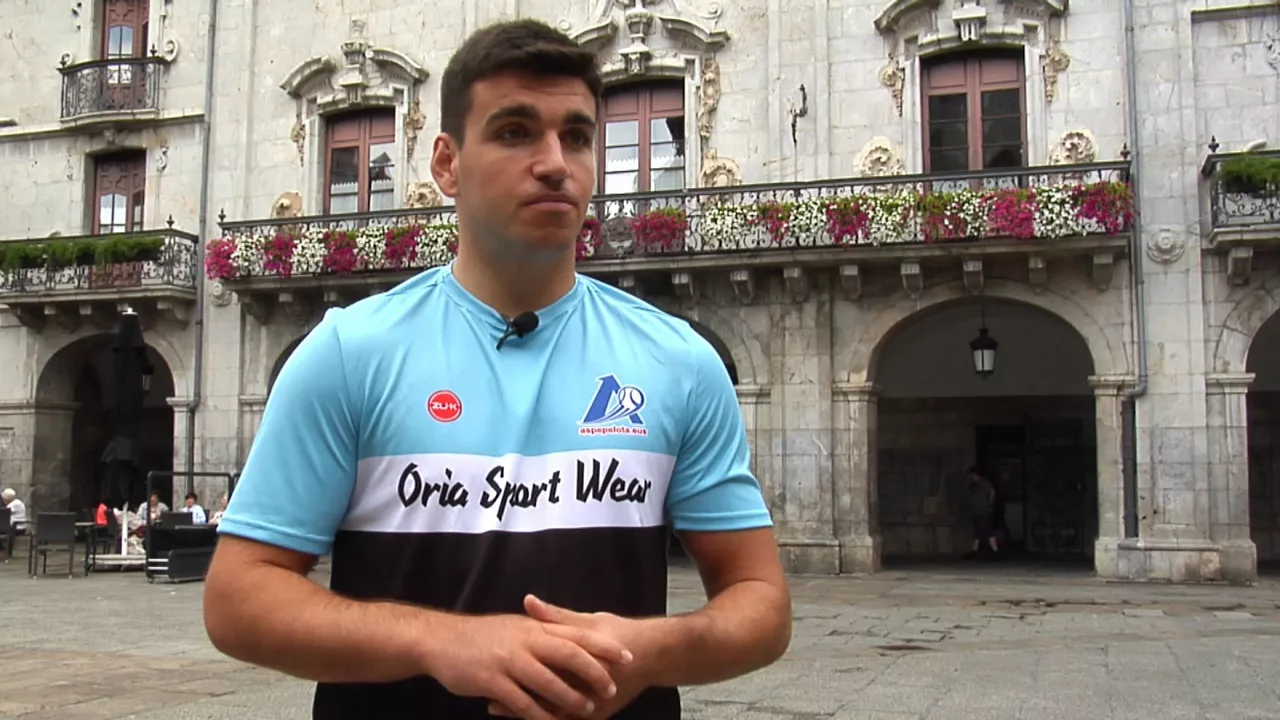 El pelotari Ander Murua