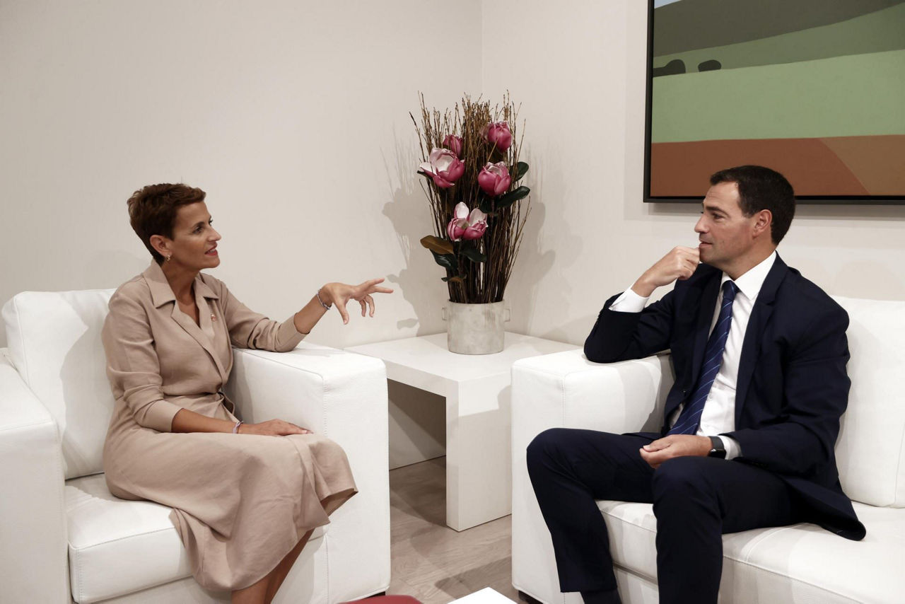 maria chivite imanol pradales efe