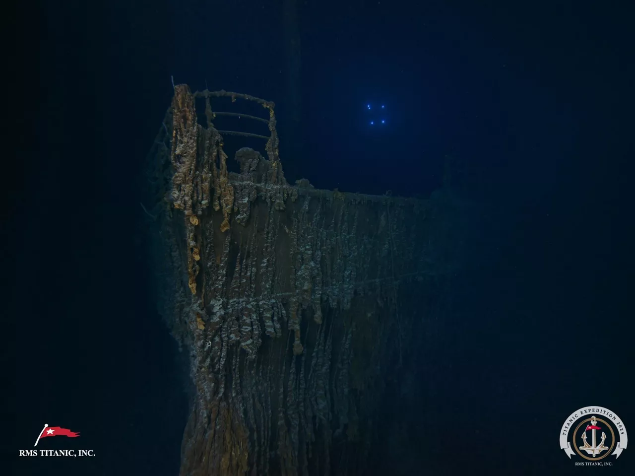 barandilla titanic iturria:EFE/RMS Titanic, INc