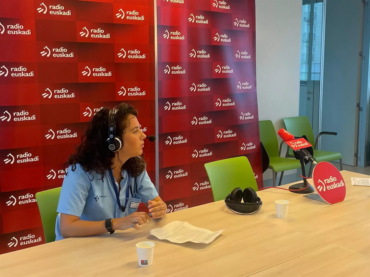 Nerea Salazar es enfermera y responsable del programa de actividades comunitarias