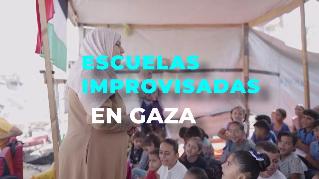 Vuelta al cole bajo las bombas de Gaza