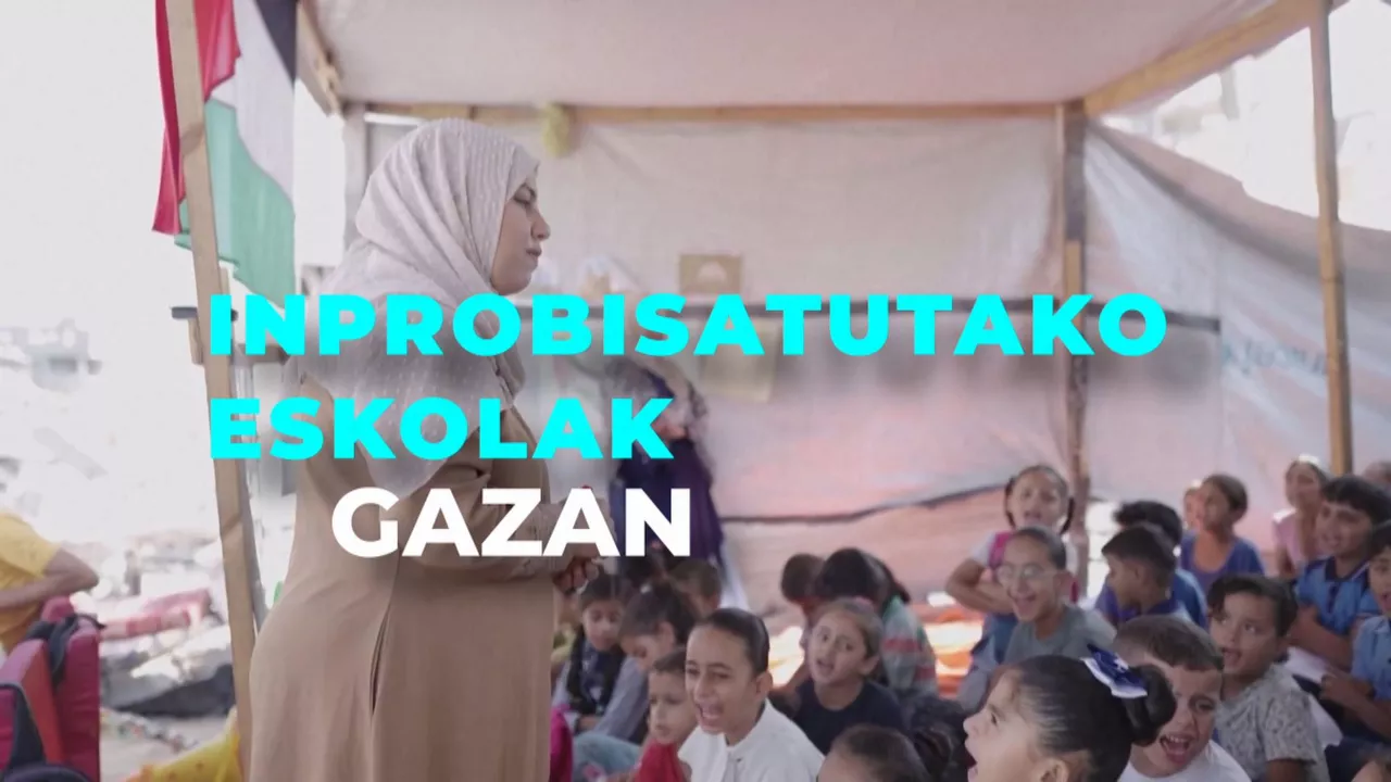 Inprobisatutako eskola, Gazan