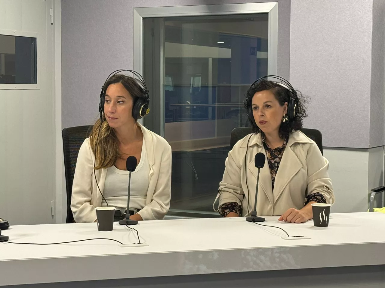 María goiricelaya y Ane Pikaza.