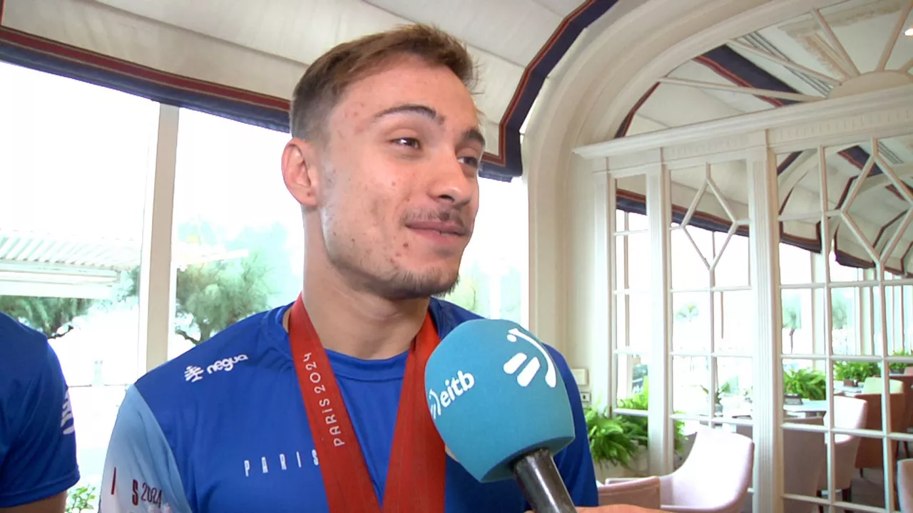 Iñigo Llopis, nadador de Basque Team