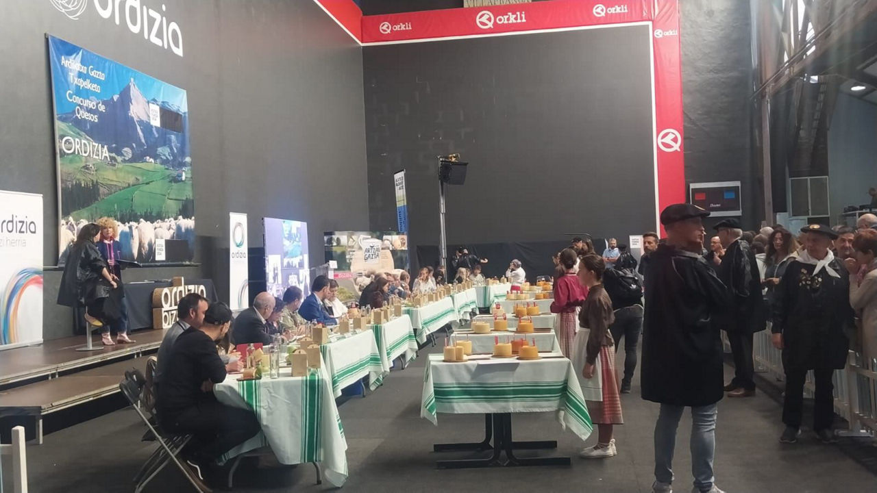 51 edición del certamen del mejor queso de Idiazabal
