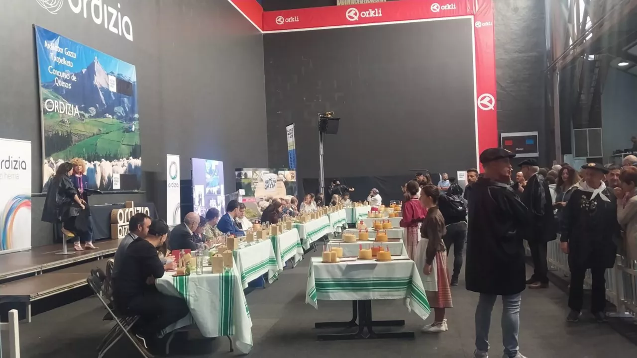 51 edición del certamen del mejor queso de Idiazabal