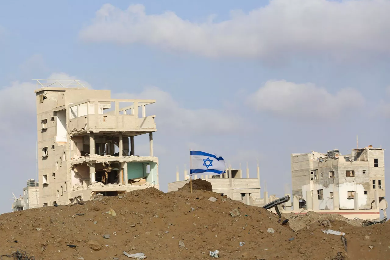 Gaza-Isarael-bandera-efe