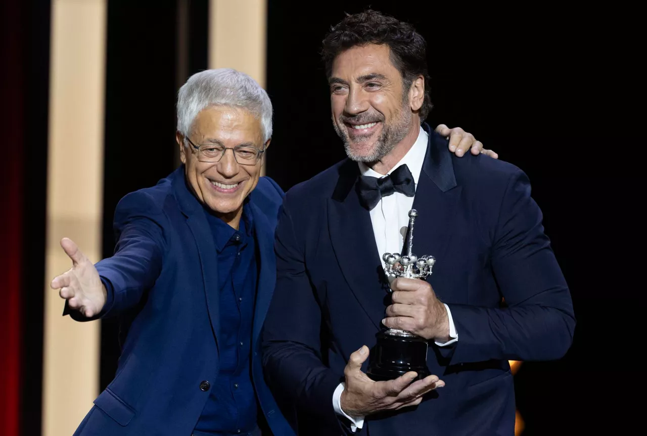 juan_carlos_corazza_javier_bardem_zinemaldia efe