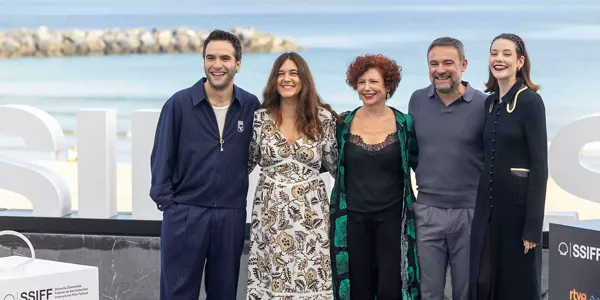 El equipo de "Soy Nevenka". Foto: EFE