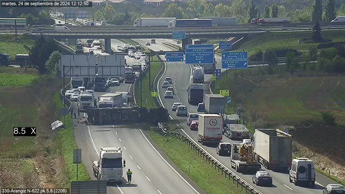 Accidente N-622 Istripua