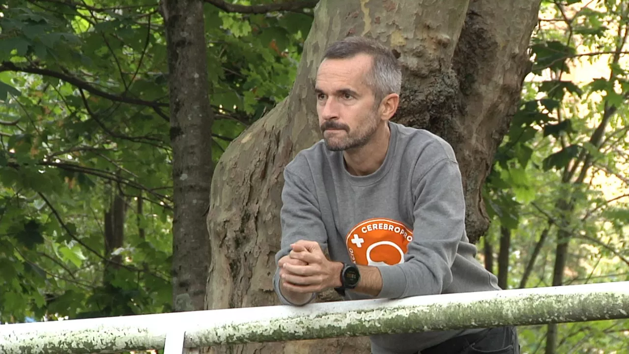 Iñigo Uriarte, corredor de la Gorbeia Suzien