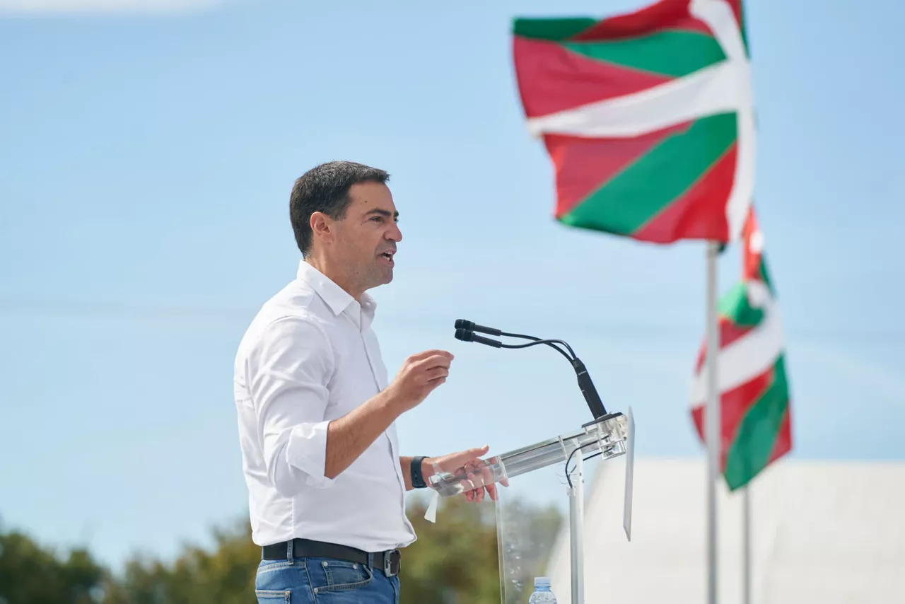 Imanol Pradales lehendakaria alderdi eguna EFE