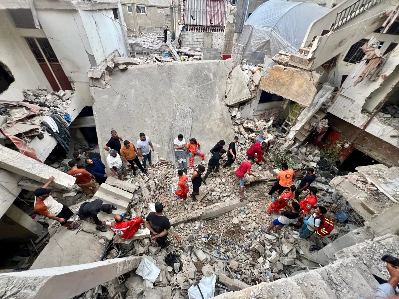 libano-ataque a un campo de refugiados palestinos en sidon -israel-efe