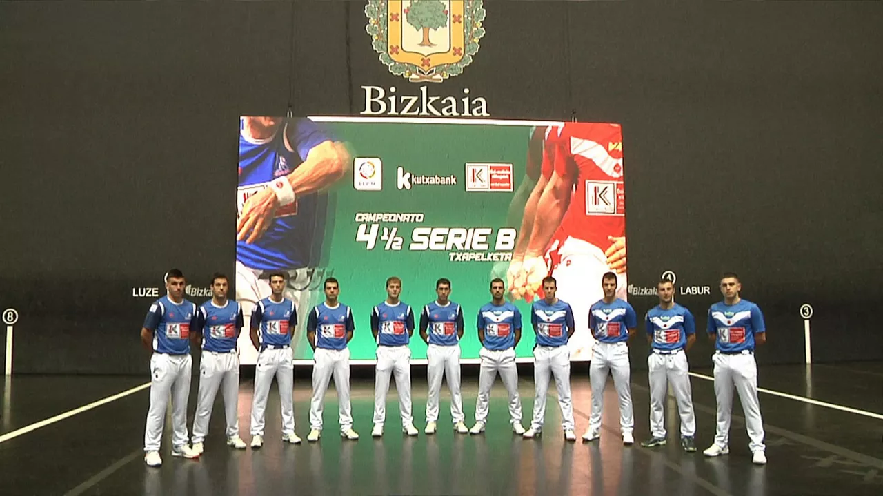 lau t'erdikoa serie b txapelketaren aurkezpena