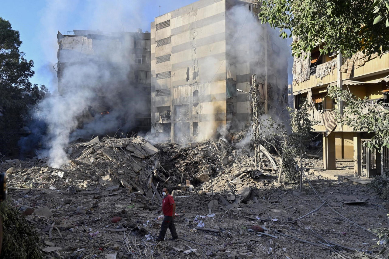 líbano beirut bombardeo efe