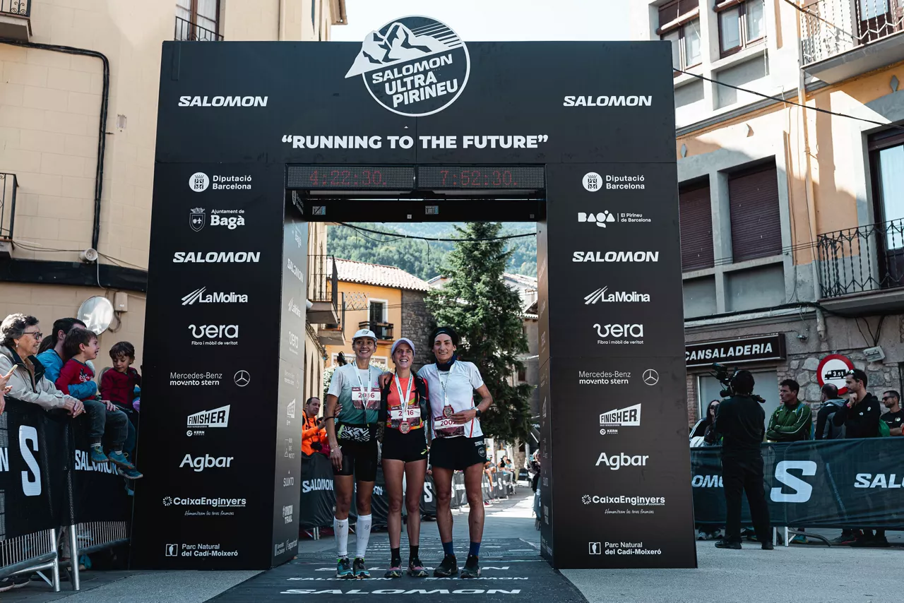 Oihana Kortazar podiuma Salomon Marato Pirineu