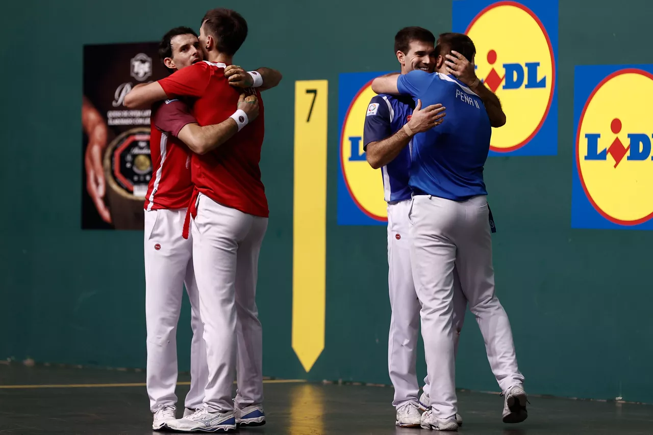 Peña-Zabaleta eta Altuna-Iztueta CaixaBank Mastersa finala