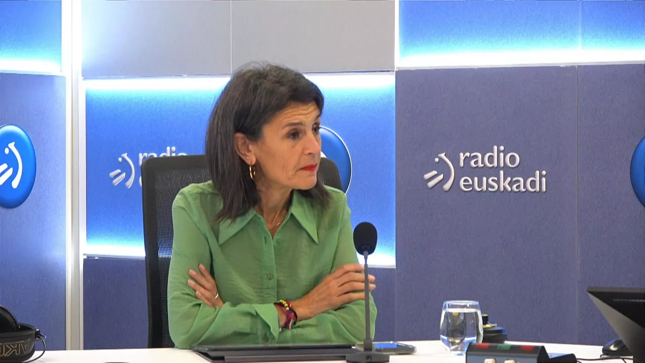 La consejera de Bienestar y Reto Demográfico del Gobierno Vasco, Nerea Melgosa. Foto: EITB MEdia