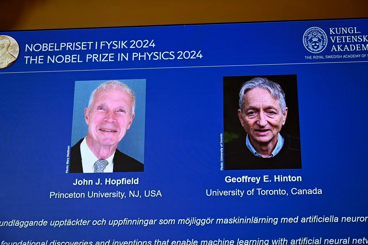 John J. Hopfield  Geoffrey E. Hinton fisica nobel