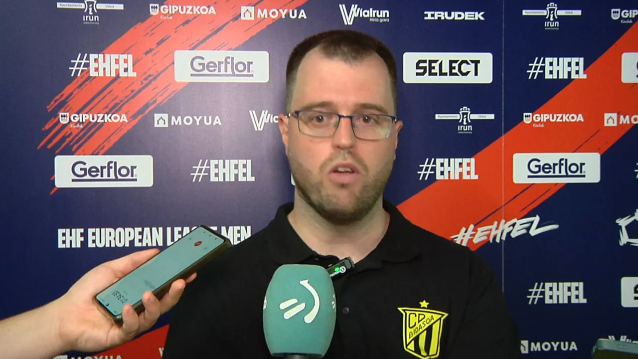 Álex Mozas, entrenador de Bidasoa Irun