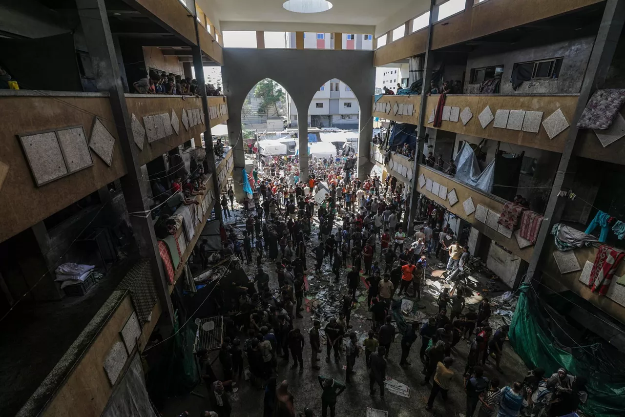 Escuela-Rufaida-Gaza-efe
