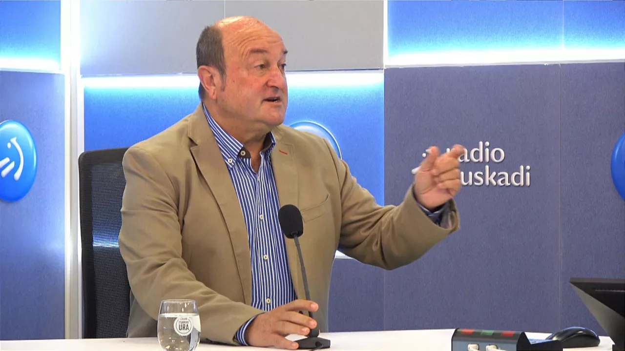 El presidente del EBB del PNV, Andoni Ortuzar.