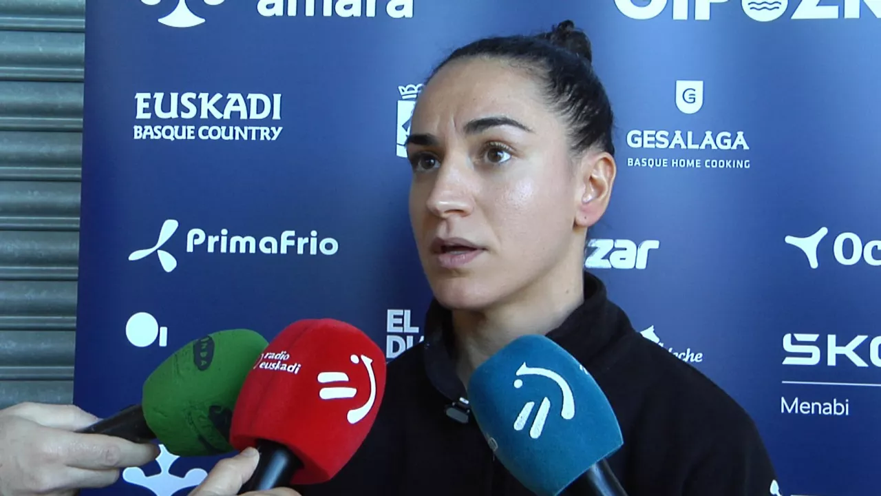 Esther Arrojeria, jugadora del Supera Amara Bera Bera. EITB Media