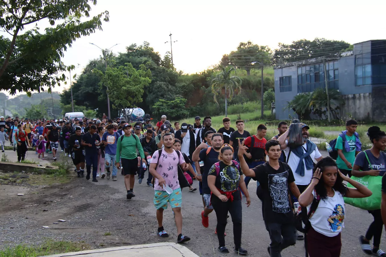 mexico migracion caravana efe